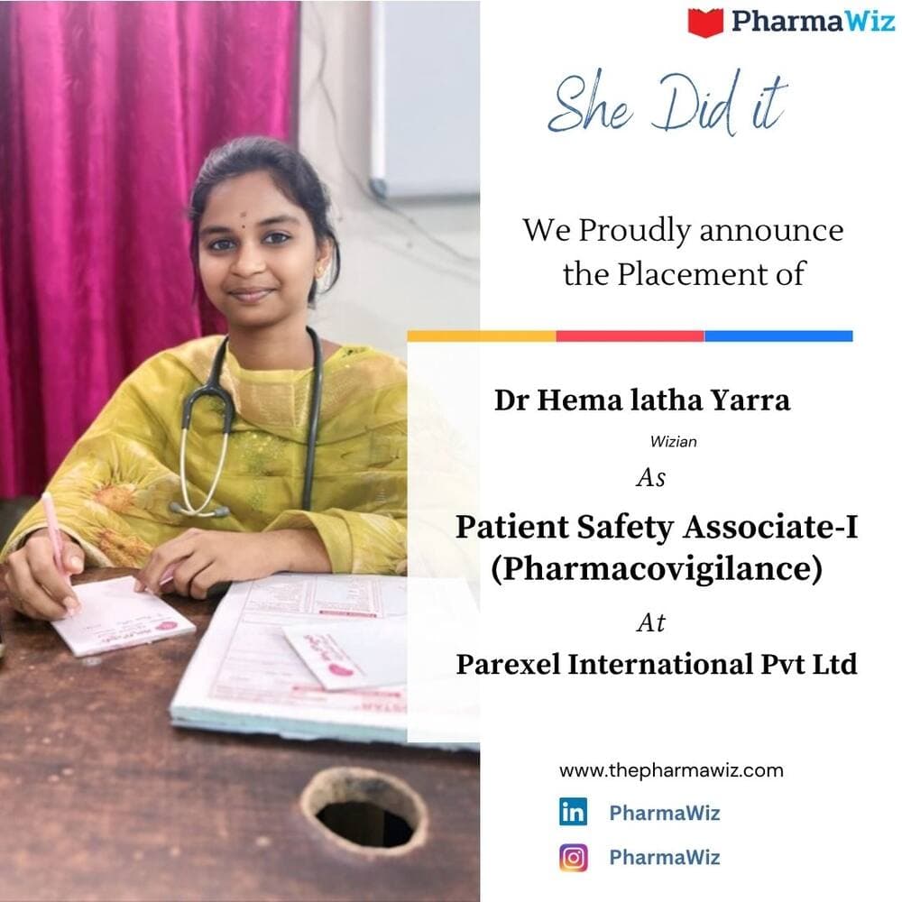 Patient Safety Associate-I, Pharmacovigilance, Parexel International